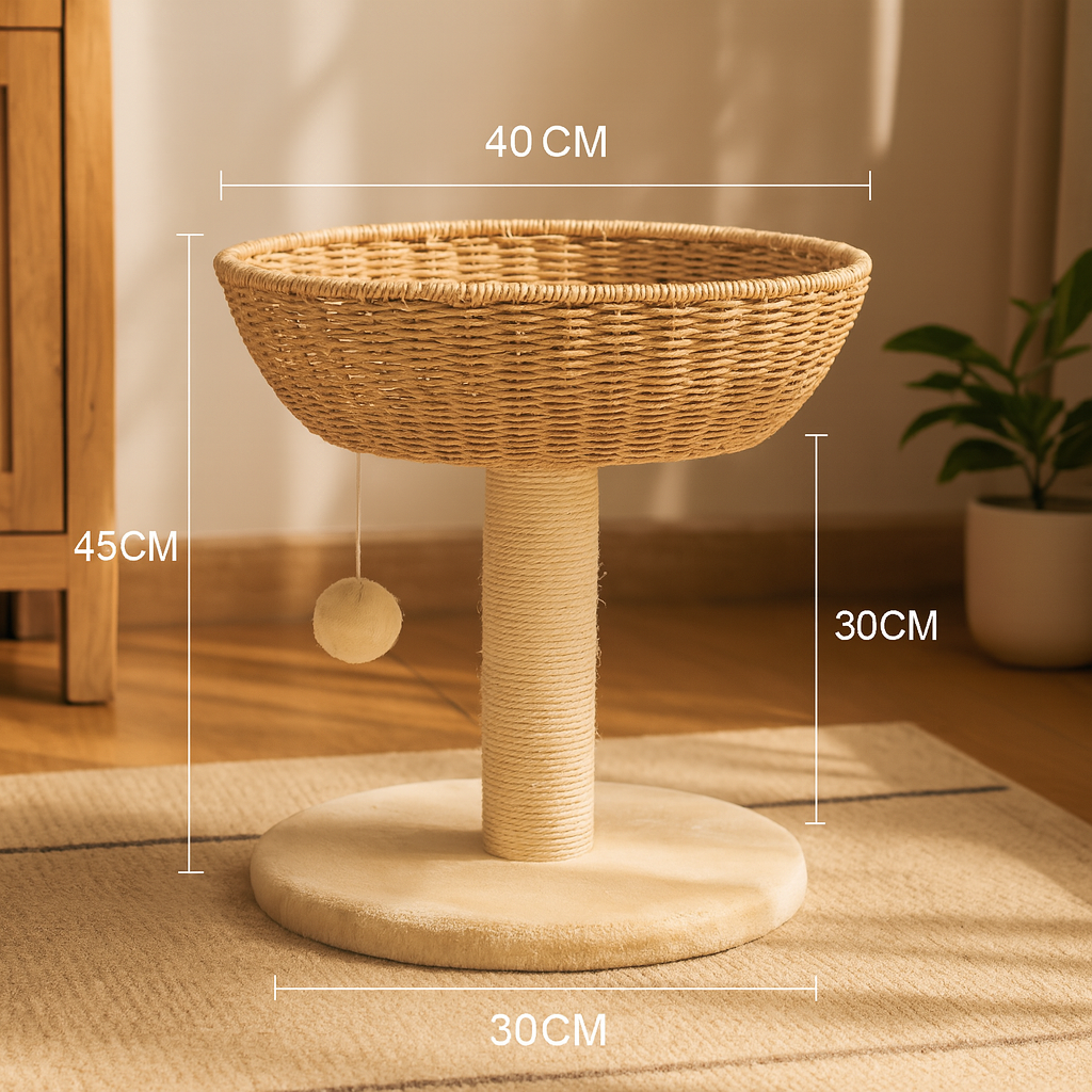 Bowl Top Scratching Post