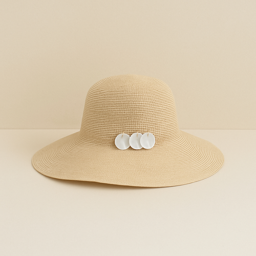 Foldable Raffia Sun Hat