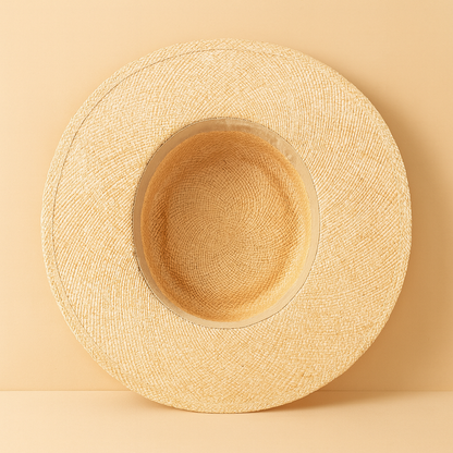 Structured Bao Straw Hat