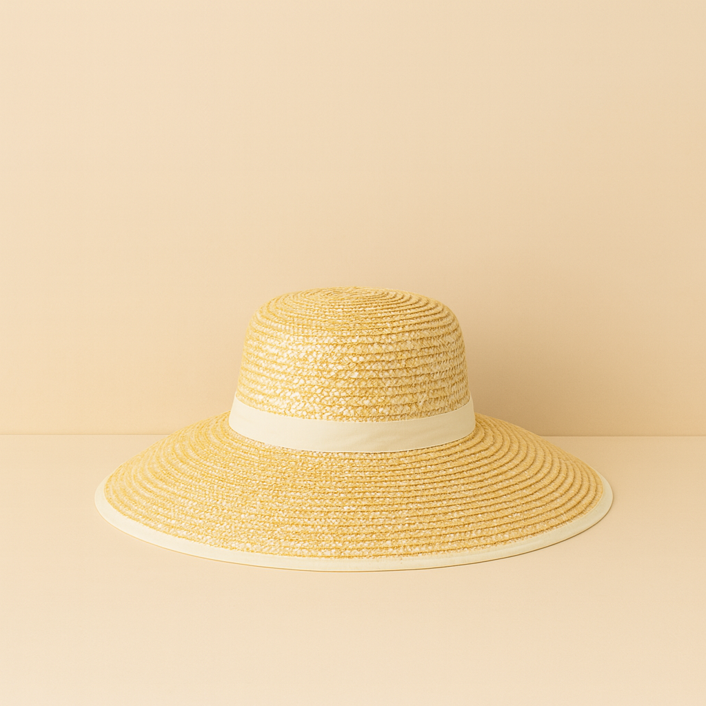 Wheat Straw Sun Hat