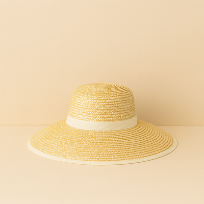 Wheat Straw Sun Hat