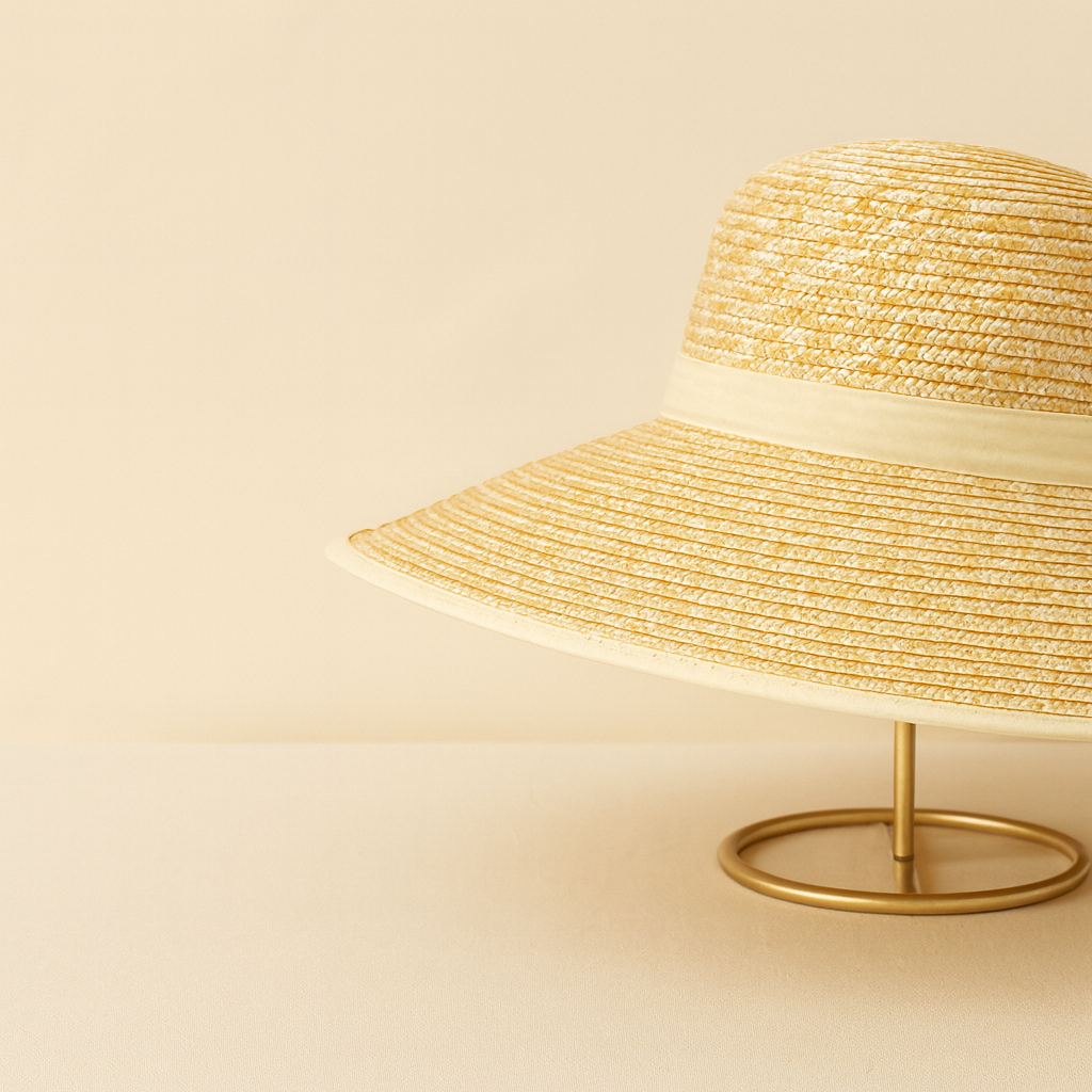 Wheat Straw Sun Hat