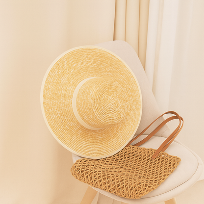 Wheat Straw Sun Hat