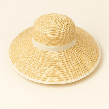 Wheat Straw Sun Hat