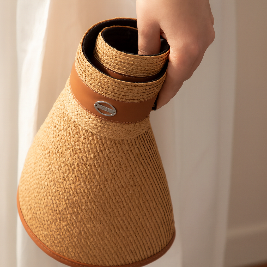 Raffia Sun Visor