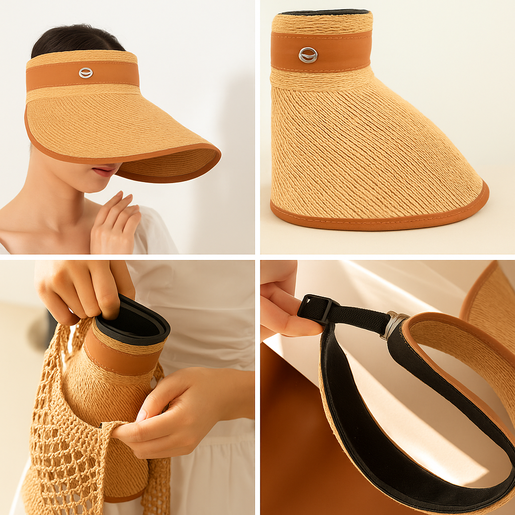 Raffia Sun Visor