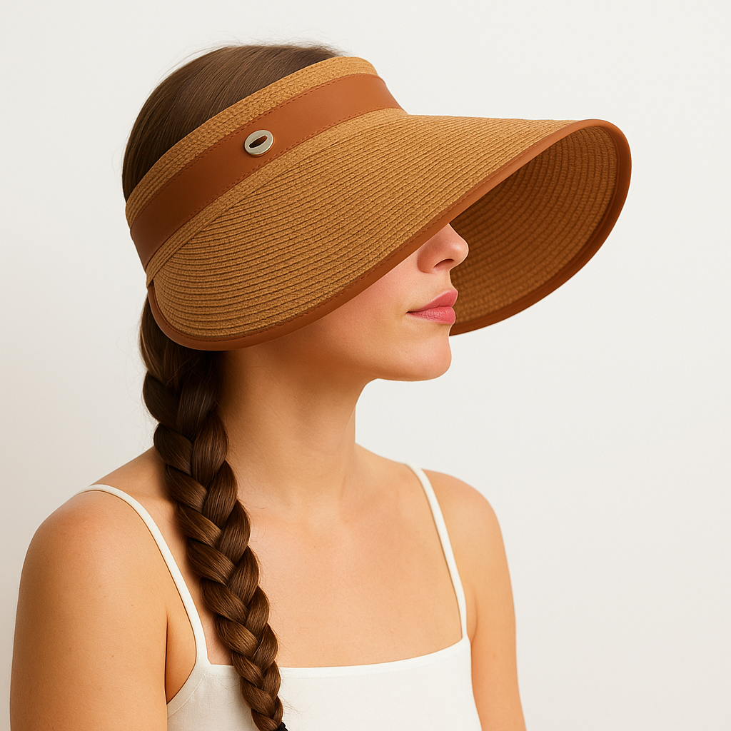 Raffia Sun Visor