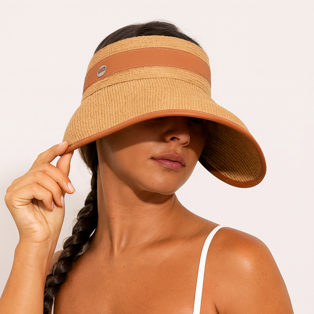 Raffia Sun Visor