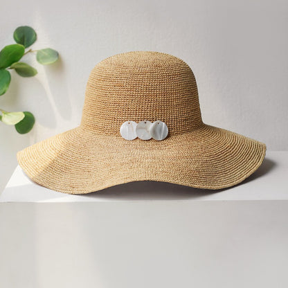 Foldable Raffia Sun Hat