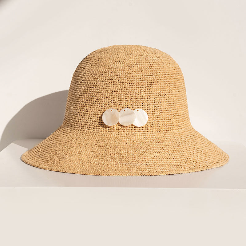 Foldable Raffia Sun Hat