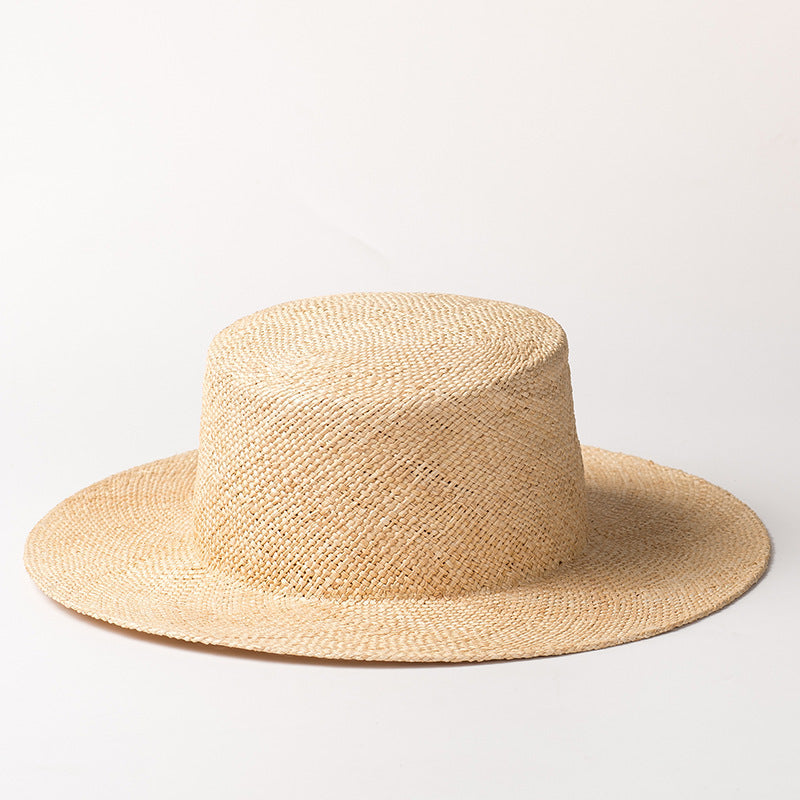 Structured Bao Straw Hat