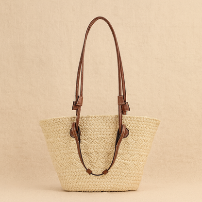 Classic Straw Tote