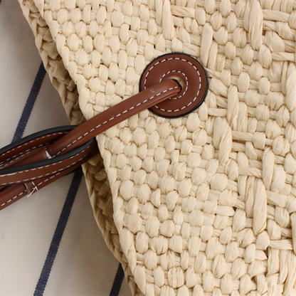Classic Straw Tote