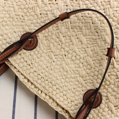 Classic Straw Tote