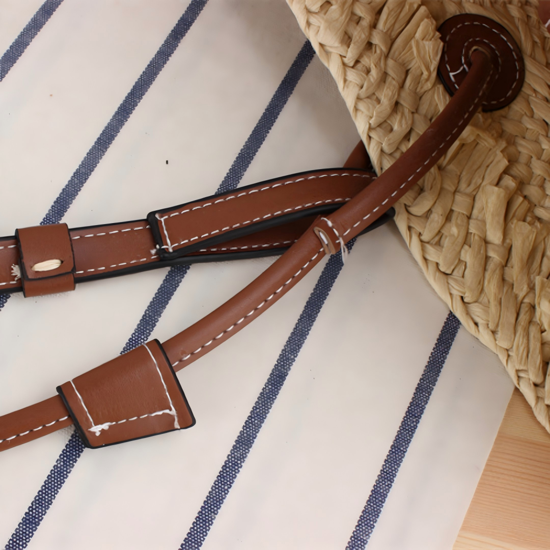 Classic Straw Tote