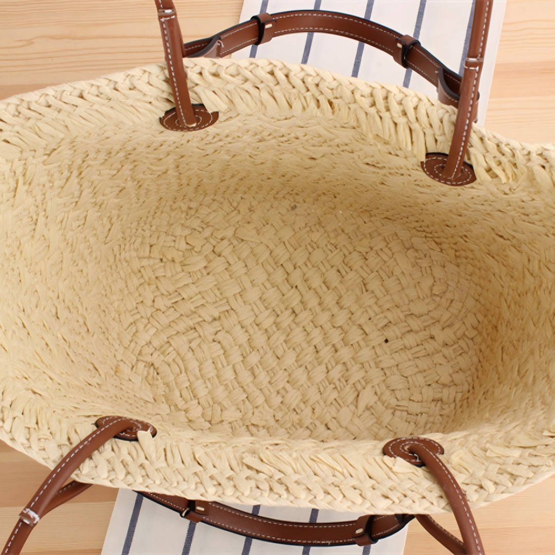 Classic Straw Tote