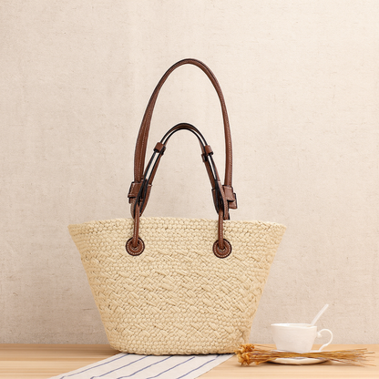 Classic Straw Tote
